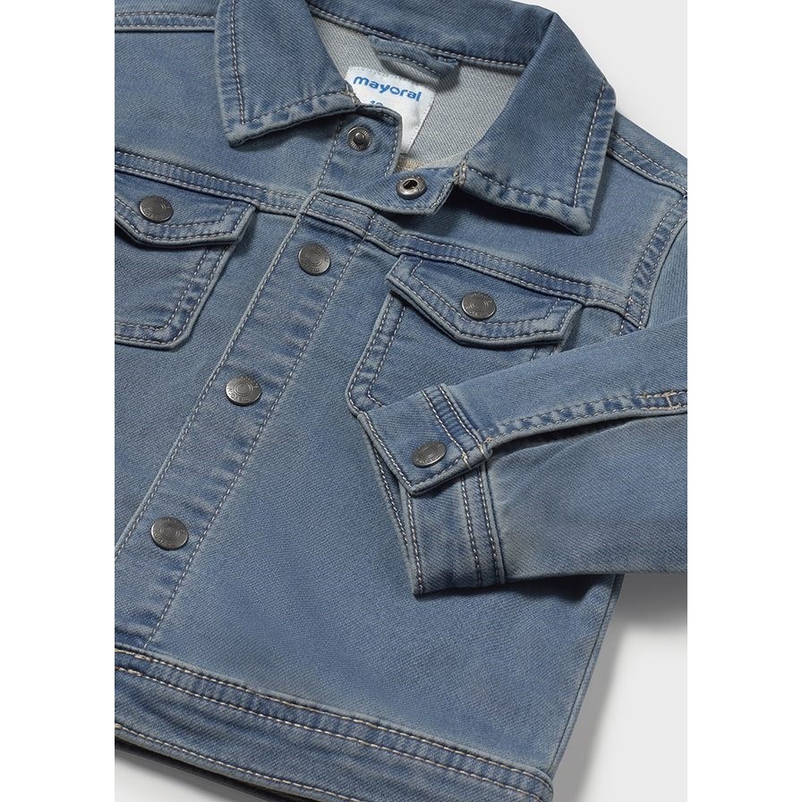 Mayoral Yazlık Erkek Bebek Denim Ceket Mavi