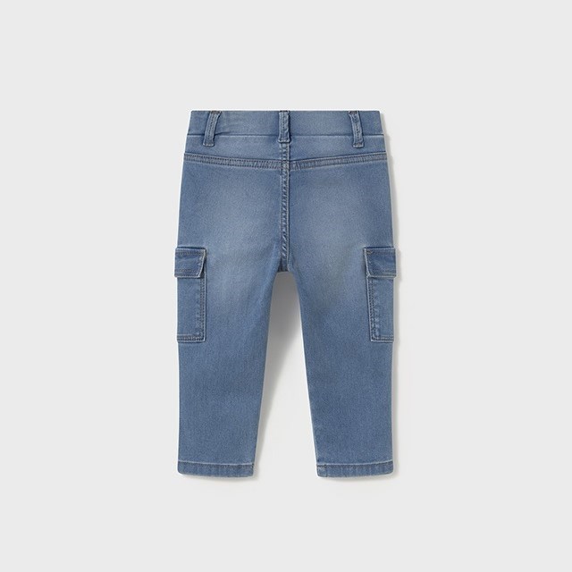 Mayoral Yazlık Erkek Bebek Denim Pantolon Mavi