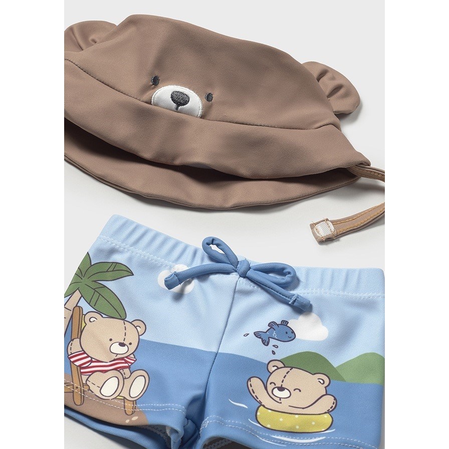 Mayoral Yazlık Erkek Bebek T-shirt Mayo 3'lü Set Beyaz