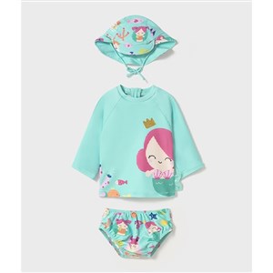 Mayoral Yazlık Kız Bebek T-shirt Mayo 3'lü Set