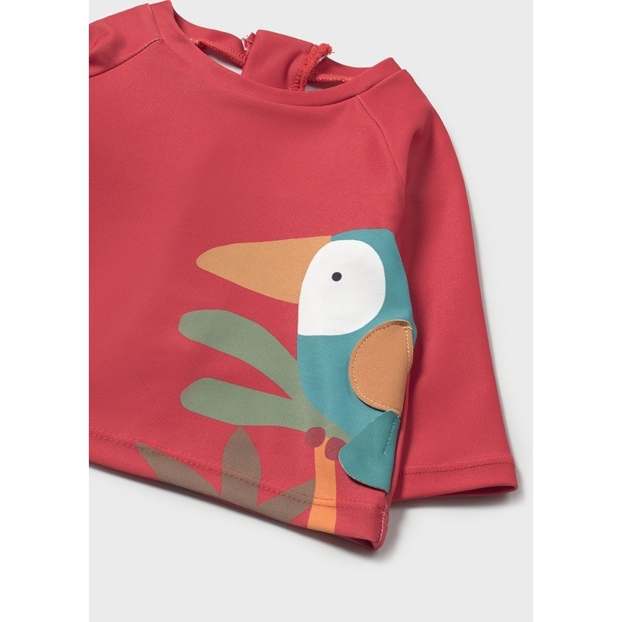 Mayoral Yazlık Kız Bebek T-shirt Mayo 3'lü Set Turuncu