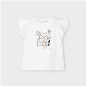 Mayoral Yazlık Kız Kısa Kol T-shirt
