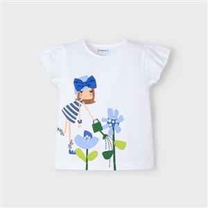 Mayoral Yazlık Kız Kısa Kol T-shirt