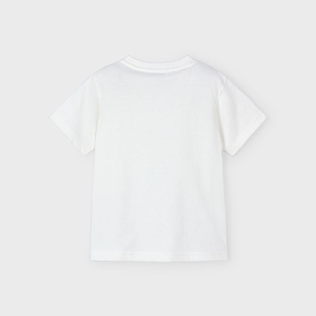 Mayoral Yazlık Erkek Kısa Kol T-shirt Beyaz