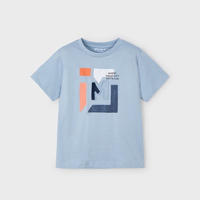 Mayoral Yazlık Erkek Kısa Kol T-shirt Mavi