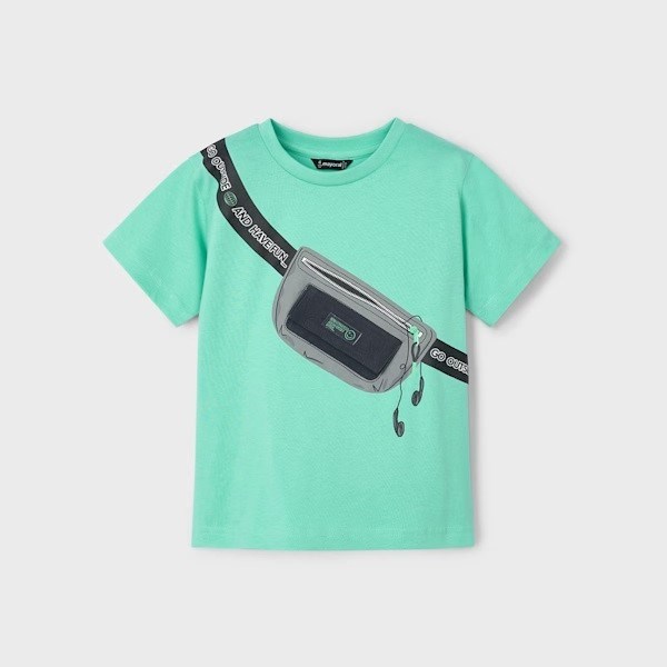 Mayoral Yazlık Erkek Kısa Kol T-shirt Yeşil