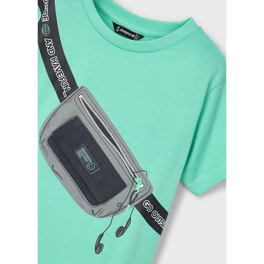 Mayoral Yazlık Erkek Kısa Kol T-shirt Yeşil