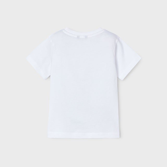 Mayoral Yazlık Erkek Kısa Kol T-shirt Beyaz