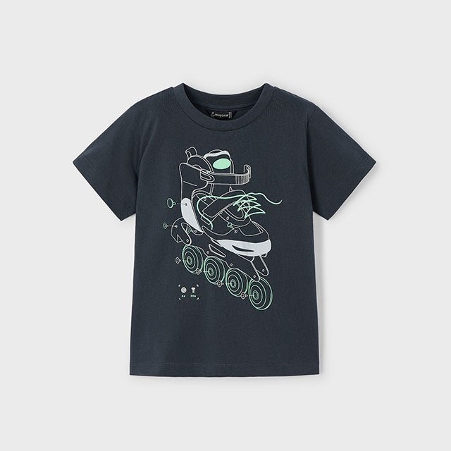 Mayoral Yazlık Erkek Kısa Kol T-shirt Gri