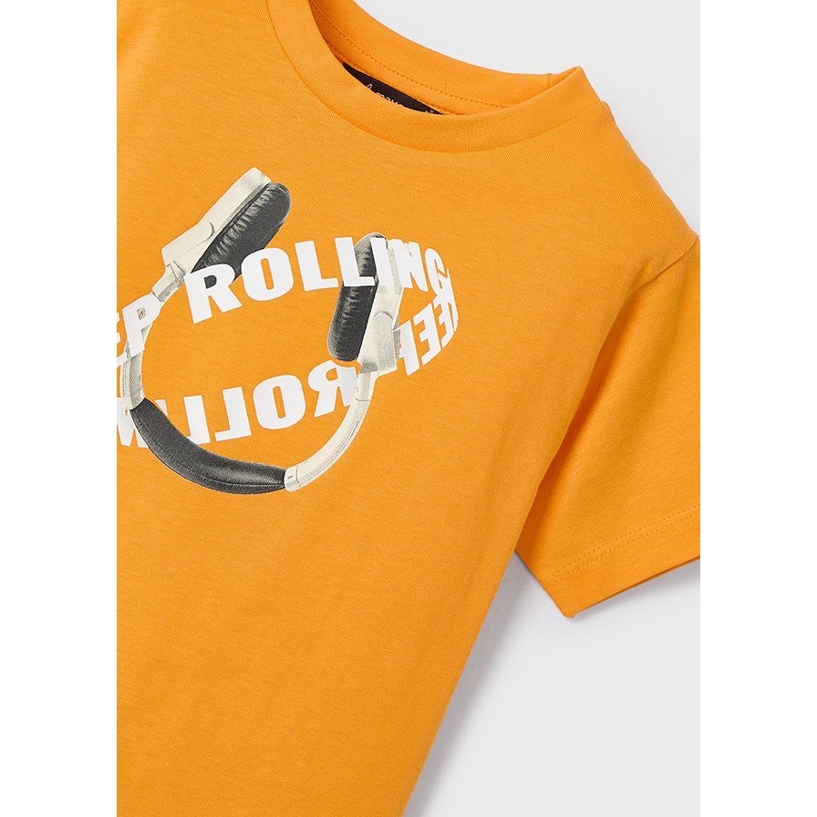 Mayoral Yazlık Erkek Kısa Kol T-shirt 2'li Set Turuncu