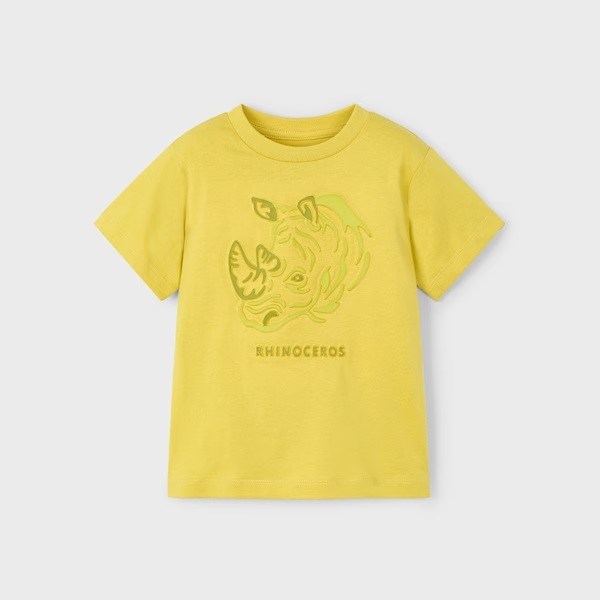 Mayoral Yazlık Erkek Kısa Kol T-shirt Sarı