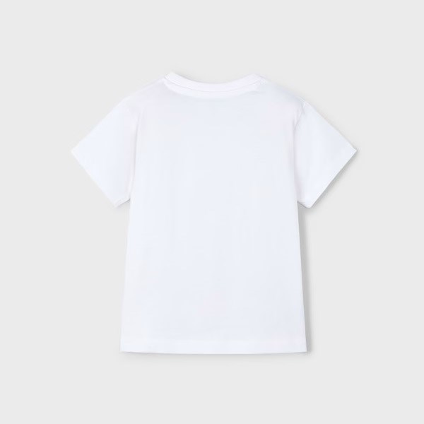 Mayoral Yazlık Erkek Kısa Kol T-shirt Beyaz