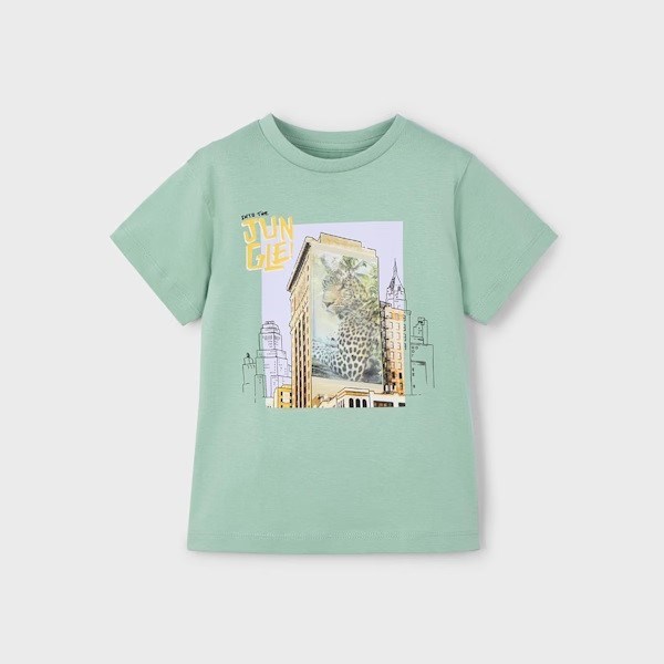 Mayoral Yazlık Erkek Kısa Kol T-shirt Yeşil