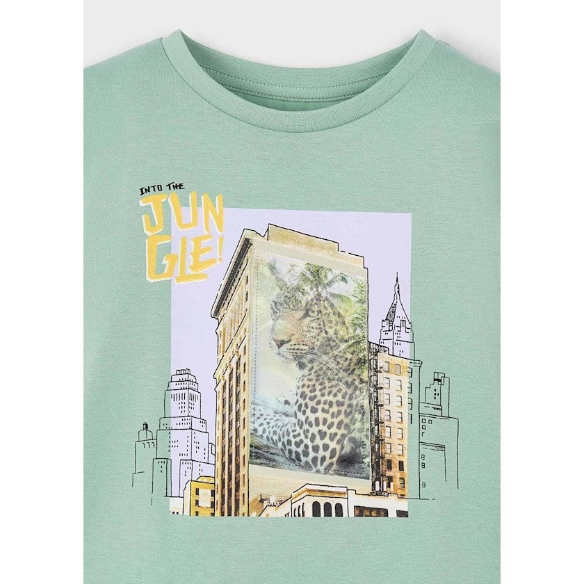 Mayoral Yazlık Erkek Kısa Kol T-shirt Yeşil