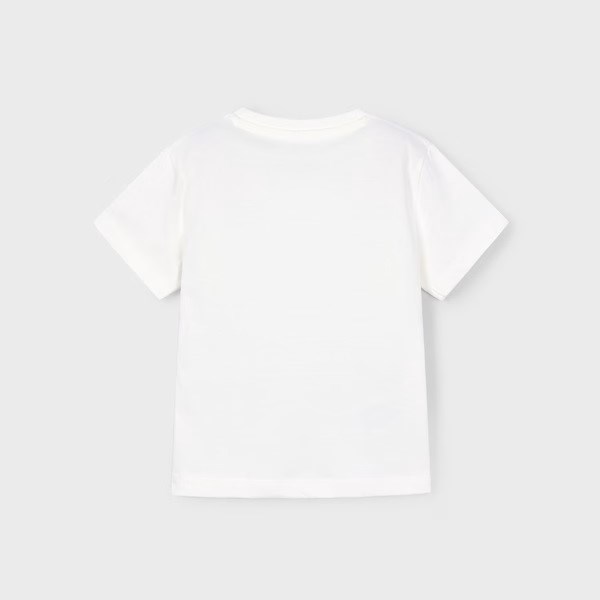 Mayoral Yazlık Erkek Kısa Kol T-shirt Beyaz