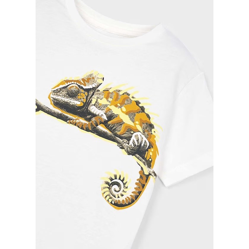 Mayoral Yazlık Erkek Kısa Kol T-shirt Beyaz