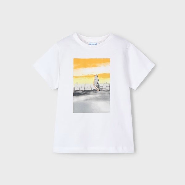 Mayoral Yazlık Erkek Kısa Kol T-shirt 2'li Set Sarı