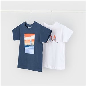 Mayoral Yazlık Erkek Kısa Kol T-shirt 2'li Set
