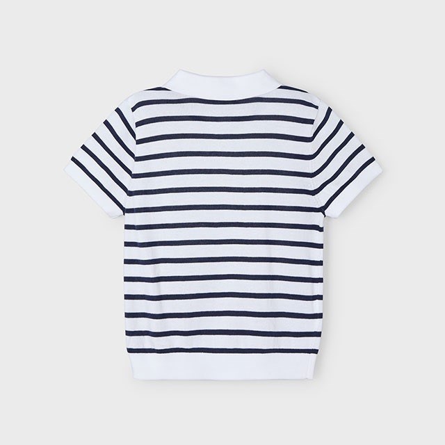 Mayoral Yazlık Erkek Polo Yaka Kısa Kol T-shirt Beyaz