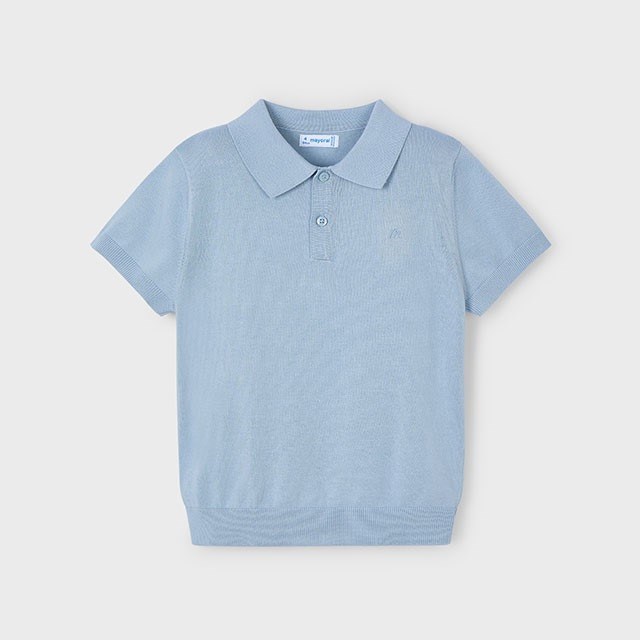 Mayoral Yazlık Erkek Polo Yaka Kısa Kol T-shirt Mavi