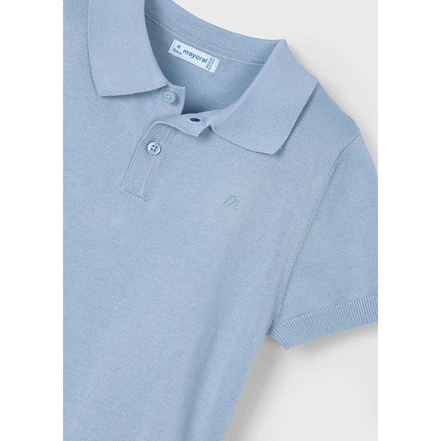 Mayoral Yazlık Erkek Polo Yaka Kısa Kol T-shirt Mavi