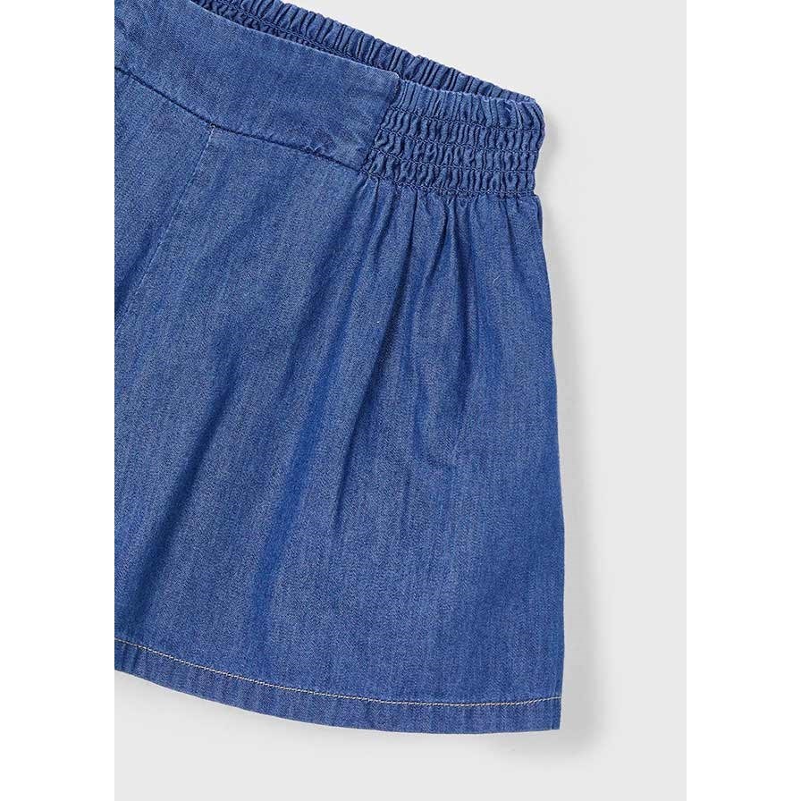 Mayoral Yazlık Kız Denim Şort Mavi