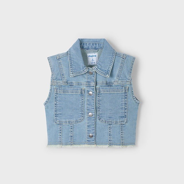Mayoral Yazlık Kız Denim Yelek