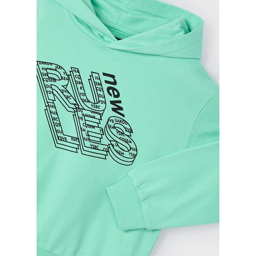 Mayoral Yazlık Erkek Kapşonlu S-shirt Yeşil