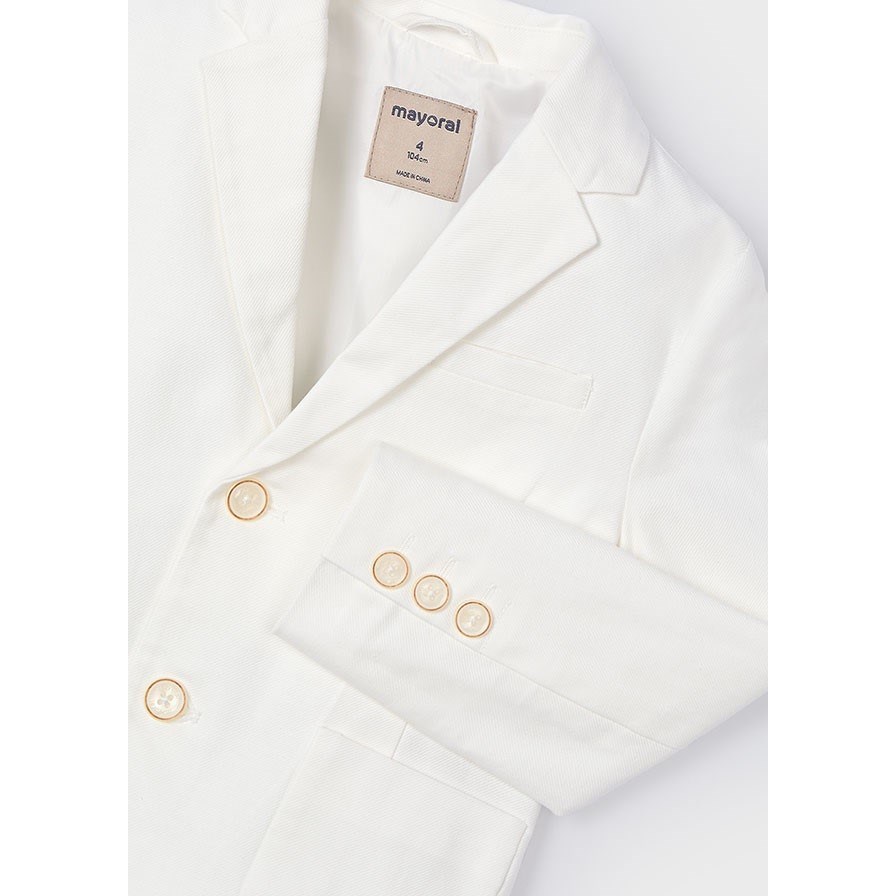 Mayoral Yazlık Erkek Blazer Ceket Beyaz