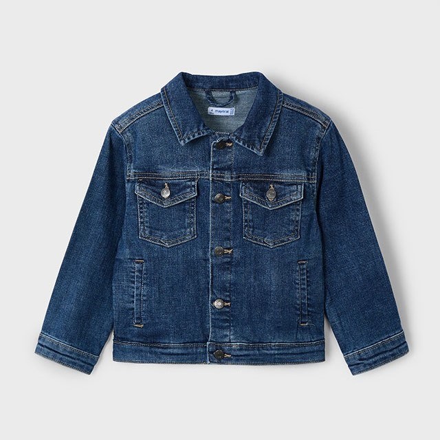 Mayoral Yazlık Erkek Denim Ceket Mavi