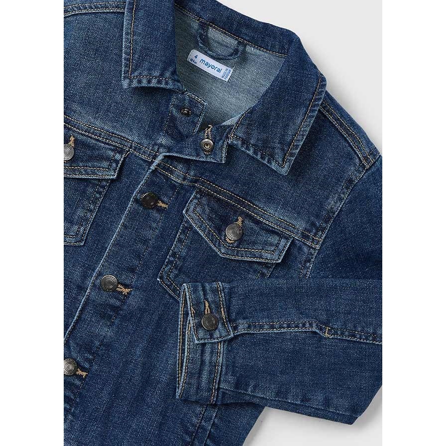 Mayoral Yazlık Erkek Denim Ceket Mavi