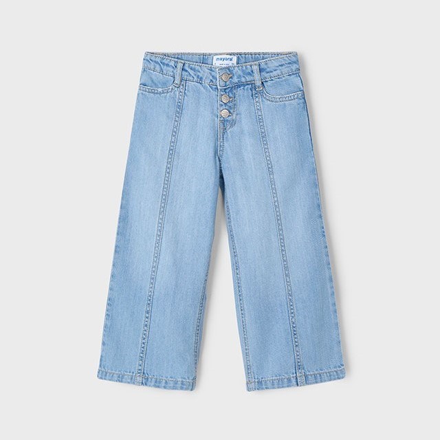 Mayoral Yazlık Kız Denim Pantolon Mavi