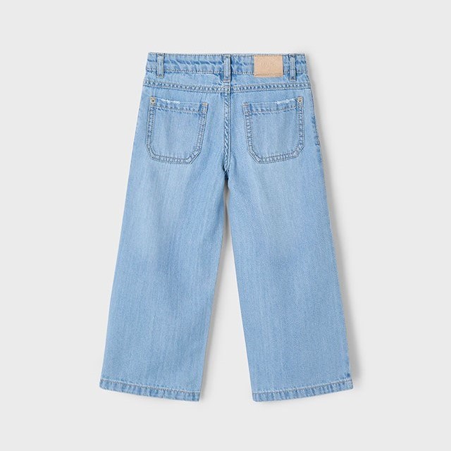 Mayoral Yazlık Kız Denim Pantolon Mavi