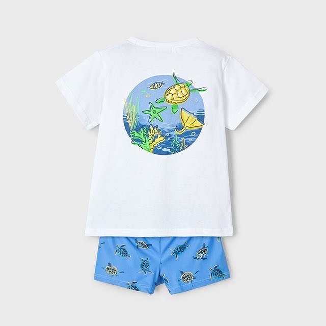 Mayoral Yazlık Erkek T-shirt Mayo 2'li Set Mavi