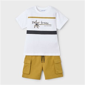 Mayoral Yazlık Erkek T-shirt Şort 2'li Set