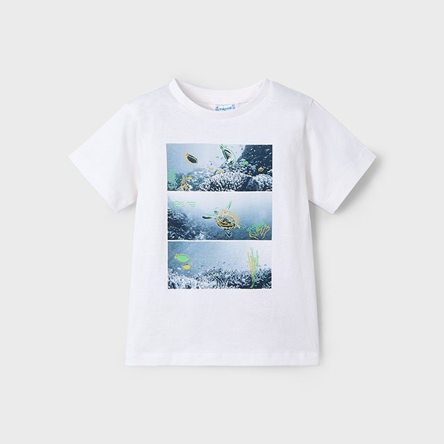 Mayoral Yazlık Erkek T-shirt Şort 3'lü Set Yeşil