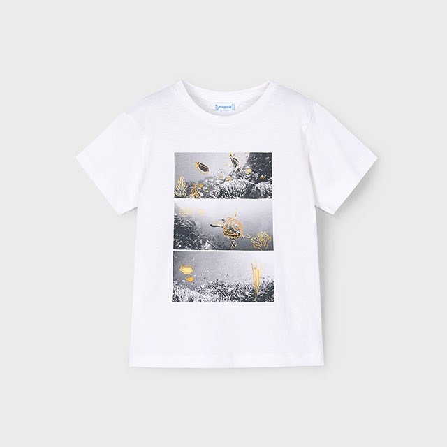 Mayoral Yazlık Erkek T-shirt Şort 3'lü Set Sarı