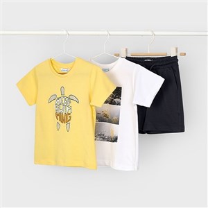 Mayoral Yazlık Erkek T-shirt Şort 3'lü Set