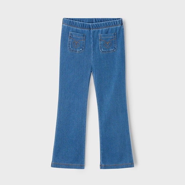 Mayoral Yazlık Kız Denim Pantolon Mavi