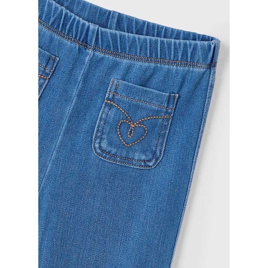 Mayoral Yazlık Kız Denim Pantolon Mavi