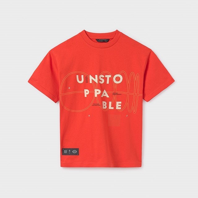Mayoral Yazlık Erkek Kısa Kol T-shirt Turuncu