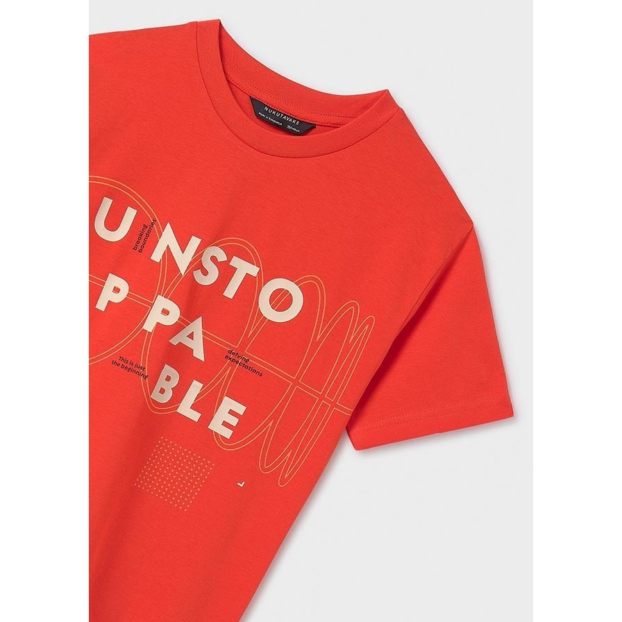Mayoral Yazlık Erkek Kısa Kol T-shirt Turuncu