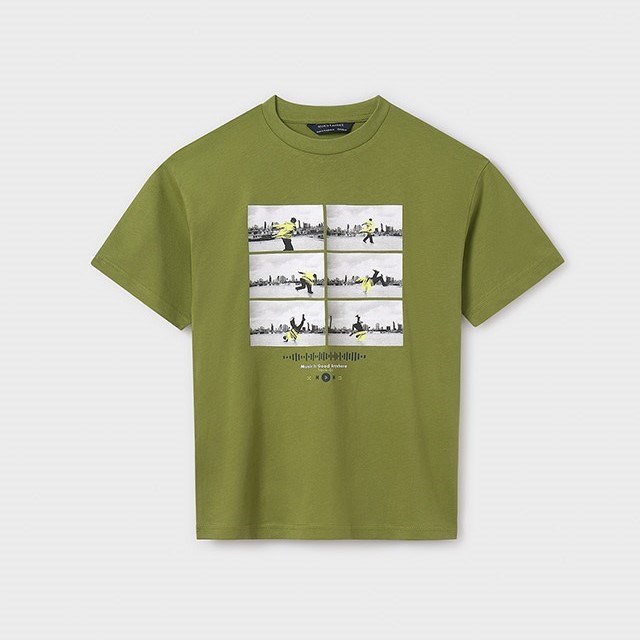 Mayoral Yazlık Erkek Kısa Kol T-shirt Yeşil