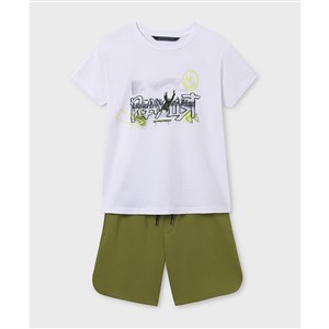 Mayoral Yazlık Erkek T-shirt Şort 2'li Set