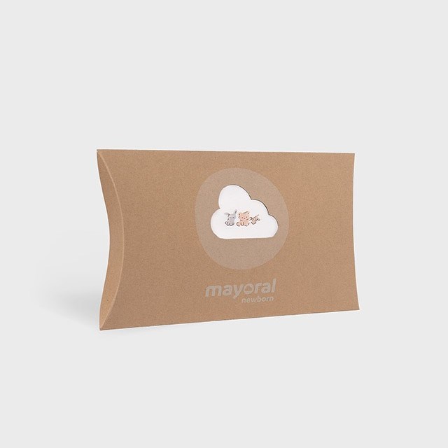 Mayoral Yazlık Bebek Bluz Patikli Pantolon 3'lü Set Krem