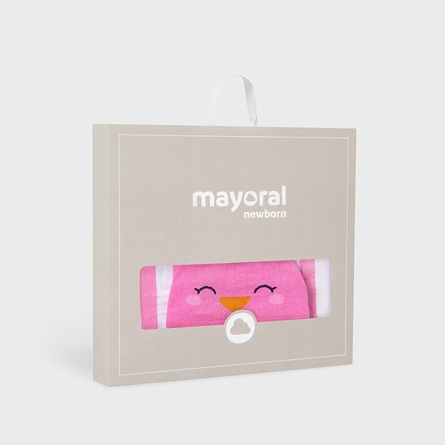 Mayoral Yazlık Kız Bebek Plaj Havlusu Pembe