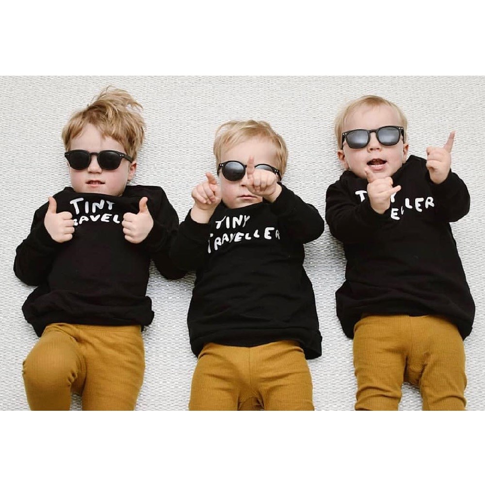 Izipizi Junior Güneş Gözlüğü - Sun E Black ( 5-10 Yaş ) Orjinal