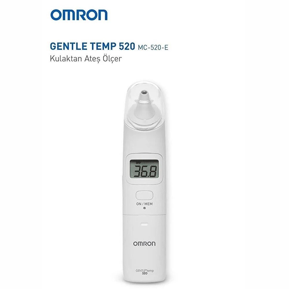 Omron Gentle Temp 520 Kulaktan Ateş Ölçer 