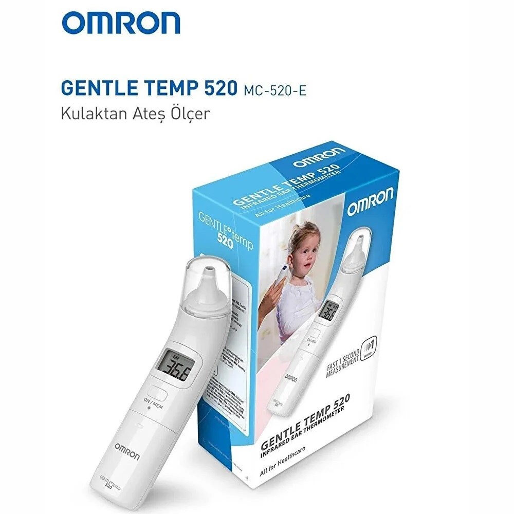 Omron Gentle Temp 520 Kulaktan Ateş Ölçer 