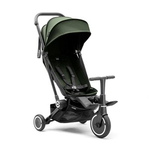 SmarTrike Traveler Hepsi Bir Arada Aktif Kabin Boy Bebek Arabası ve Bisiklet (6 Ay – 4 Yaş) - Forest